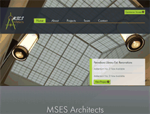 Tablet Screenshot of msesarchitects.com